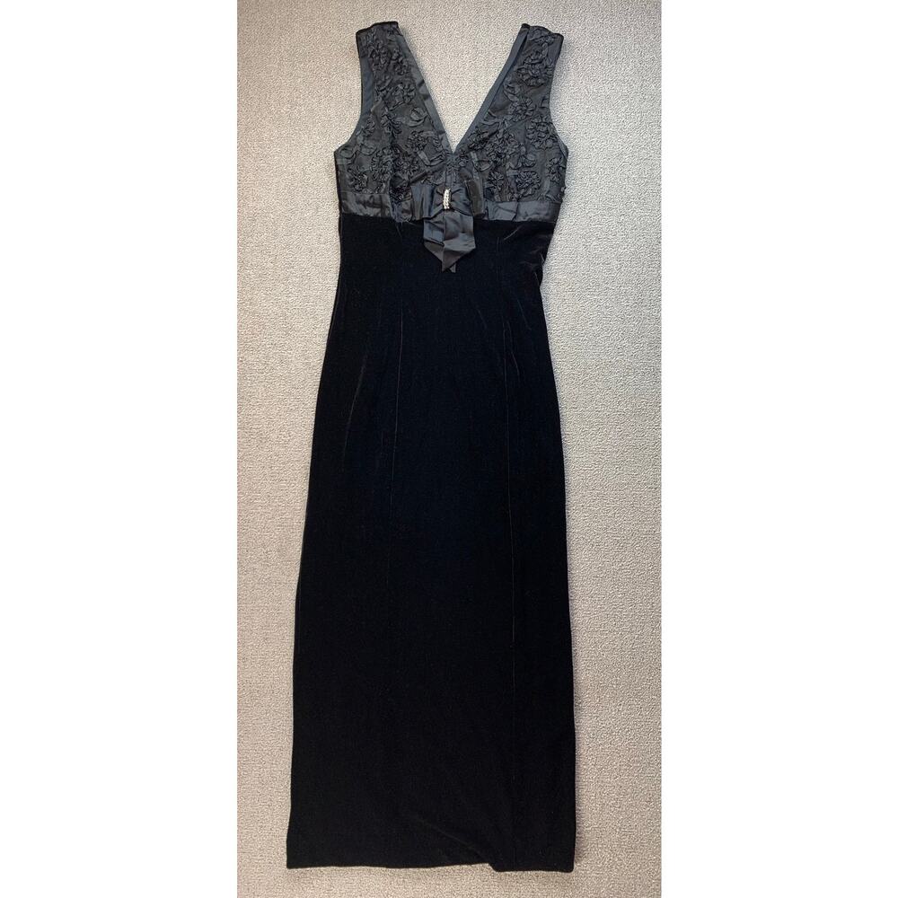Vintage Speed Formal Dress Velvet Classic Elegant Size‎ Large